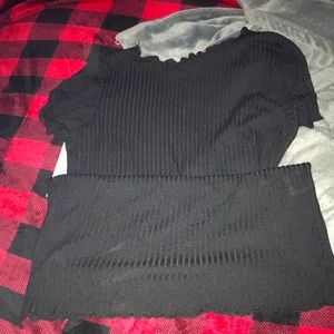 Dress black size M a little see through fits your body figure
